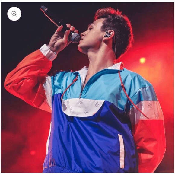 WHY DON’T WE Tour Windbreaker Jacket Size Large LOGO Spell Out Raincoat WDW - Picture 10 of 10